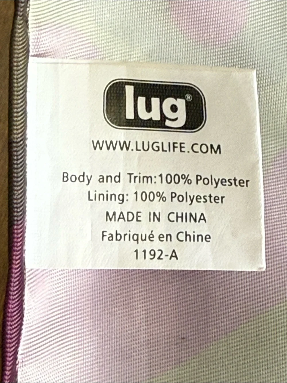 Lug Eco Shopper Tote in Camo Berry
